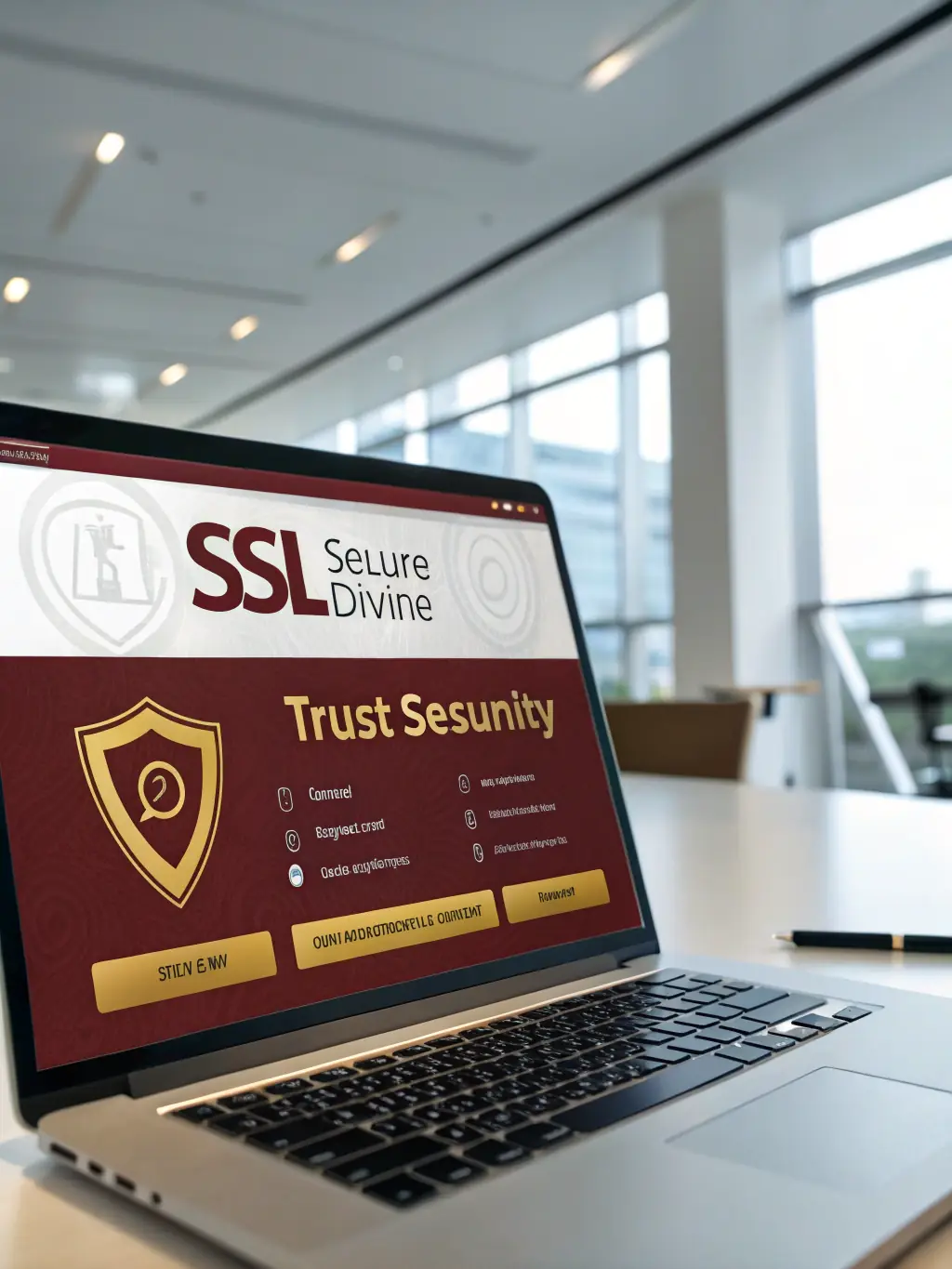 A graphic showing a permit application being submitted online, with a visual representation of secure data transfer.